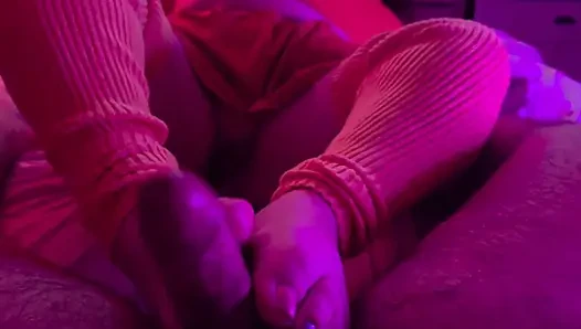 Sloppy Blowjob, Foot Job and Fucking? Jinkies!