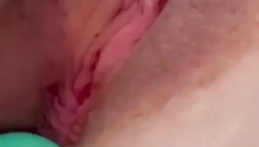Ich habe einen selbst stoßenden dildo benutzt