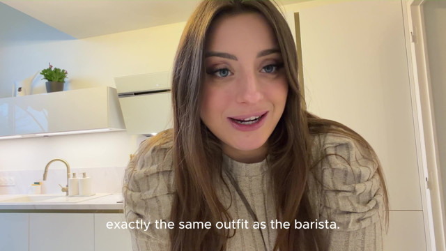 Facefucking, Deep Throat, Pussy Licking and Rough Sex with the Big Ass Barista and Her Big Boobs - Luna Doll