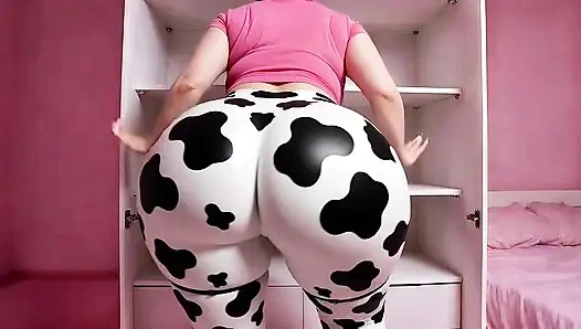 Vollbusige frau mit kuhbeinen