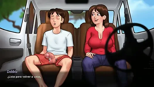 Da ich mit meiner stiefmutter lebe, haben wir jeden tag sex, ohne ruhe - sommer-saga