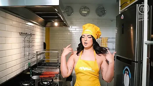Hot Latinas Lesbians Cooking  - SFW