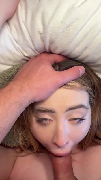 Captivating moment from "Beautiful Green Eyed Tinder Slut Fucks And Sucks On First Date- "I Normally don't do this..""