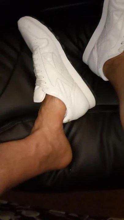 Male Feet (Reebok Sneakers)