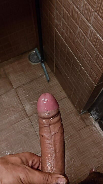 In bathroom