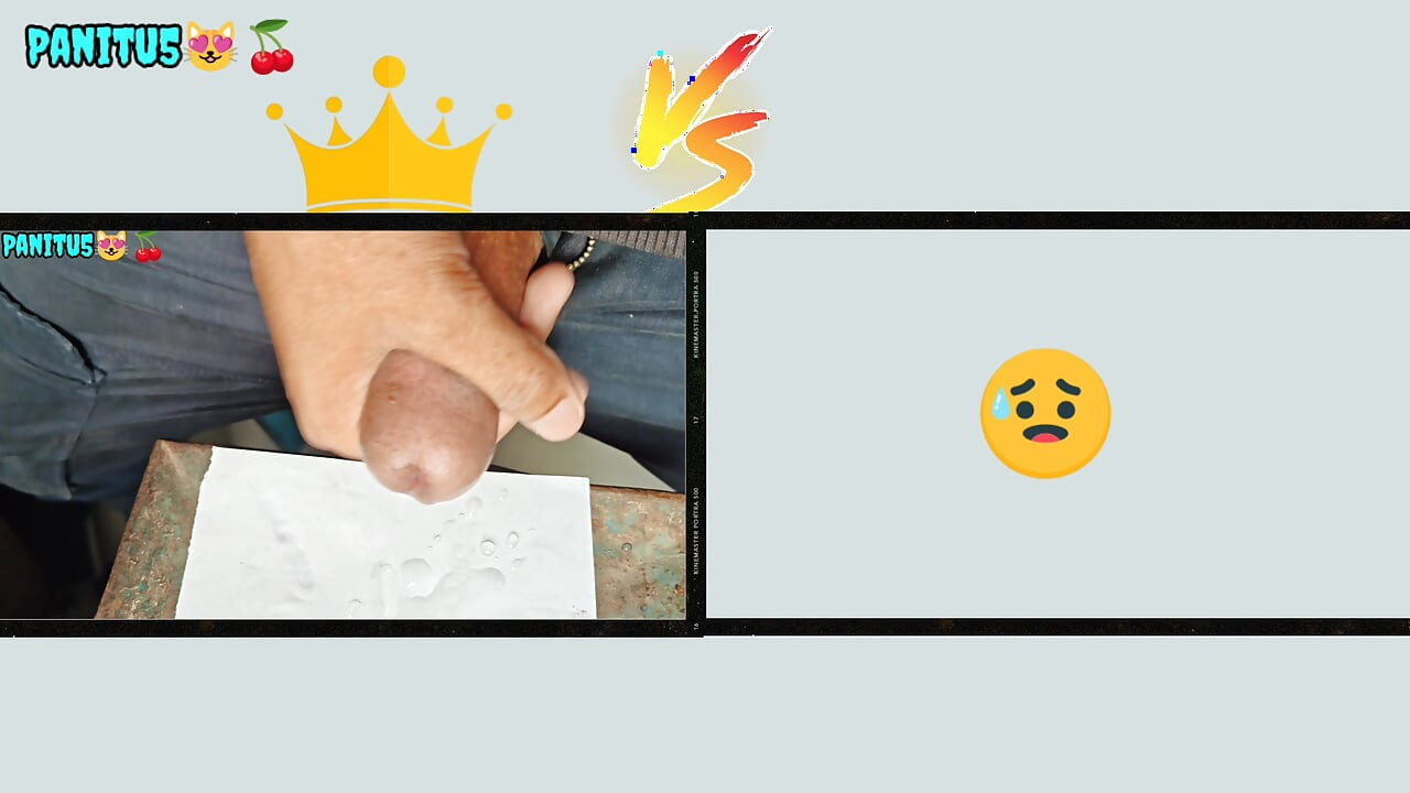 Big Dick Cum Competition - Solo Challenge Round 1 vs Round 2