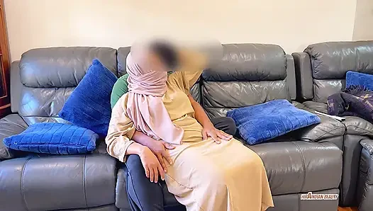 Fucking My Married Muslim Coworker: Sensual Hijab Romance - Hard Anal Doggy - Loud Moaning Sex