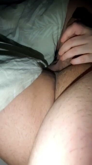 Step mom hand accidentally slip into step mom dick and handjob his big erection | Clip 1
