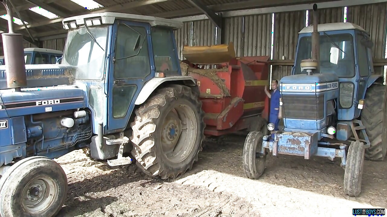 Threesome Boys on the Farm
