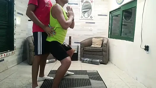 Big Dick Yoga Trainer & His Private Anal Lesson - Twinks in Yoga Time  Part 01