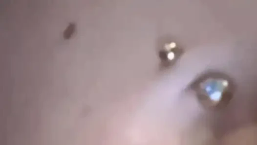 Navel Piercing Tongue Lick