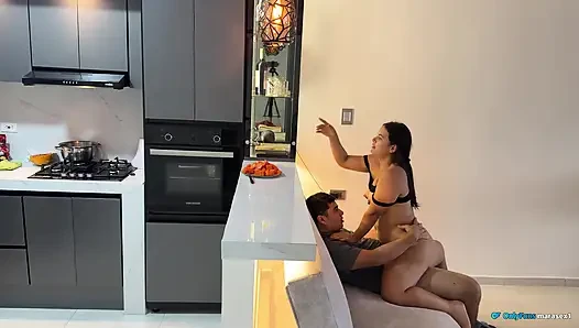 I help shy stepbrother.... It didn't go as planned!