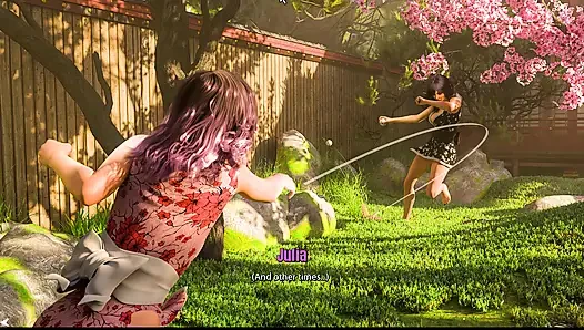 Julia di Jepang 3 himiko setuju untuk melatih julia