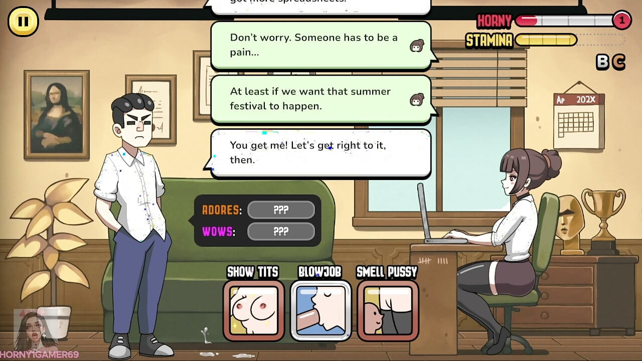Hot Detention Teacher teaches them a lesson