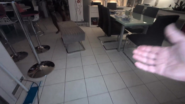 The French Granny Gets Fucked and Double Penetrated with a Sex Machine