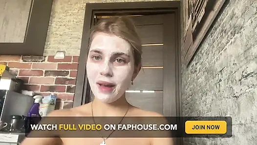 Горячая процедура в спа-маске