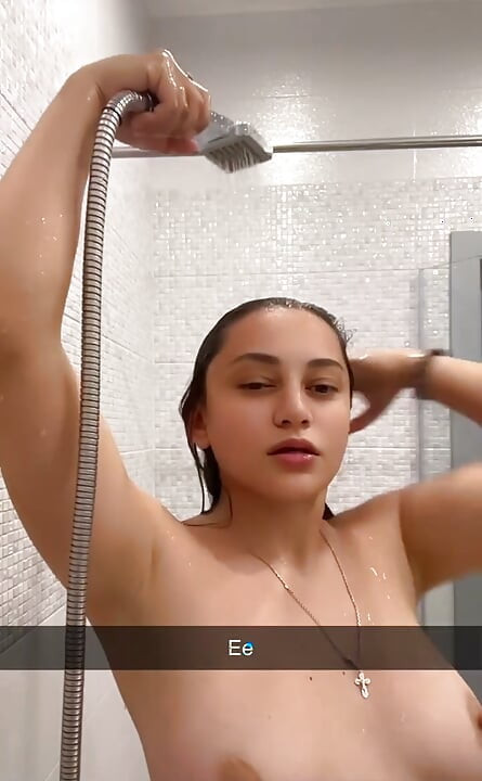Cum with Me in Snapchat Shower