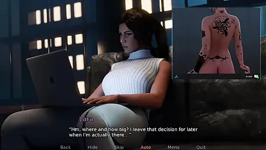 Croft adventure #1 - lara nggak bisa berhenti mikirin seks lesbian