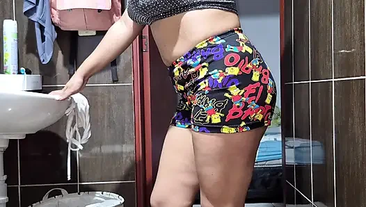 Keilimar fulfilled my fantasy of being able to breastfeed his big tits w...