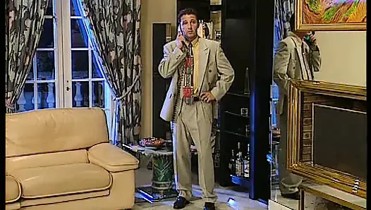 Stepmom with Big Tits Seduces Stepson - Hot Blonde Joins for Threesome