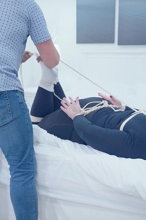 Lacey's Snuggly Night in: Bondage and Pleasure
