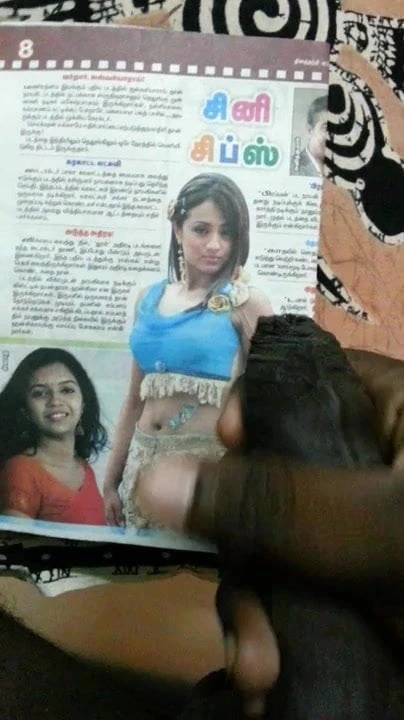 Gooey Cum Tribute to Indian Actress Tamil Actress Trisha