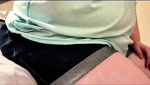 BBW Jeans Fart Compilation 2 Bubbly Loud Big Ass Farts in Tight Denim Bella Blast