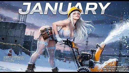 Screw It Right Calendar Girls