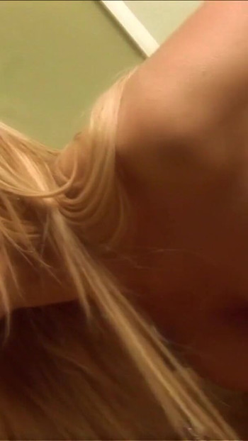 Spectacular moment from "Blonde in tight corset gets nailed doggy style"