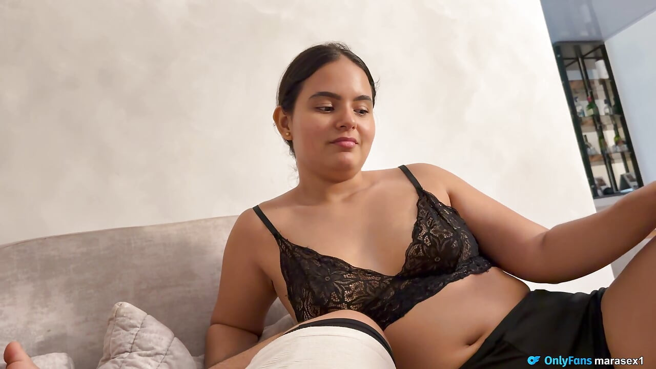 I Only Asked My Stepbrother Not to Show My Photos Anymore, I Cum