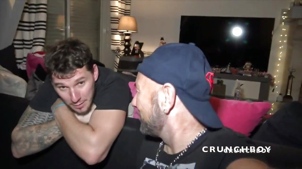 A real French straight boy fucked for Christmas by Latino twink Santa Claus