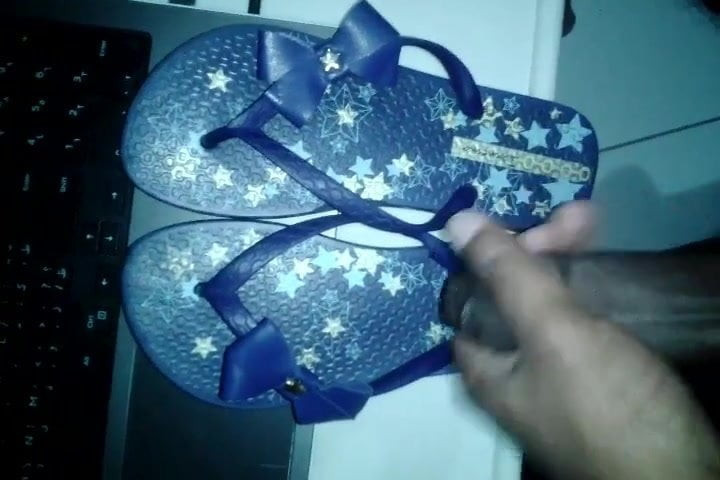 Cum on flip flop