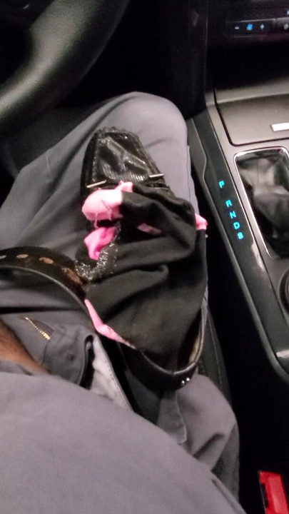 part 2 while working at the dealership, my coworker shoes and socks was on the floorboard of her SUV