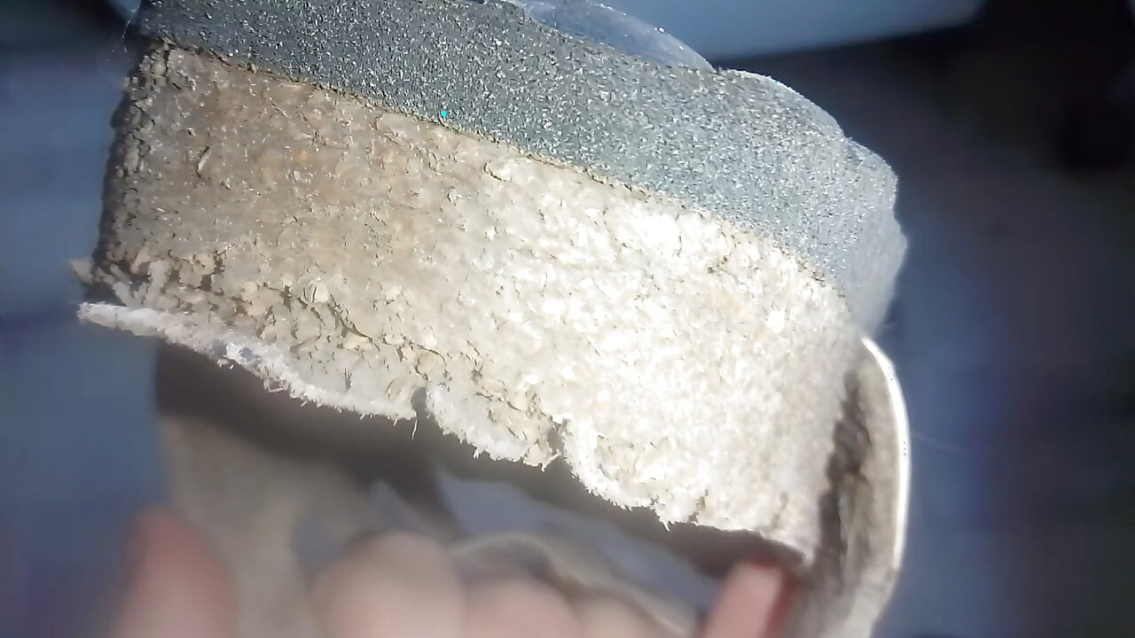 Đôi giày Birkenstock mòn