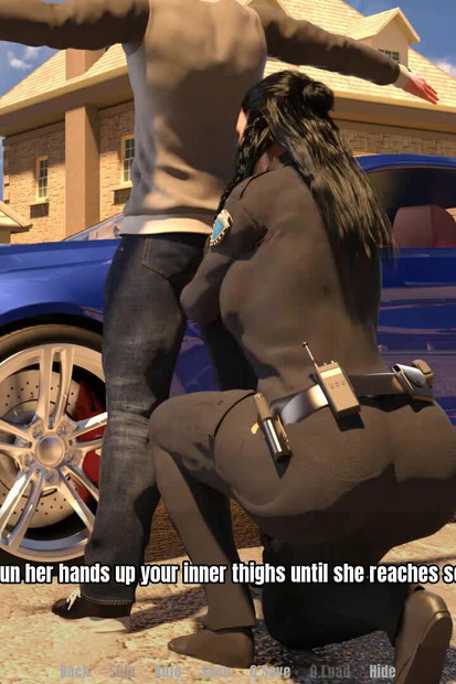 Rumah nenek: zakar besar, handjob di jalan raya ep.27