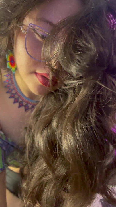 Beautiful wavy hair
