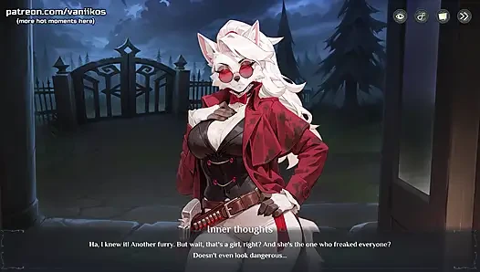 Big Boobs Furry Girl Shows Off Her Big Ass In Tight Shorts - Hotel Tales (Steam Game) - 3D Animated Hentai Game