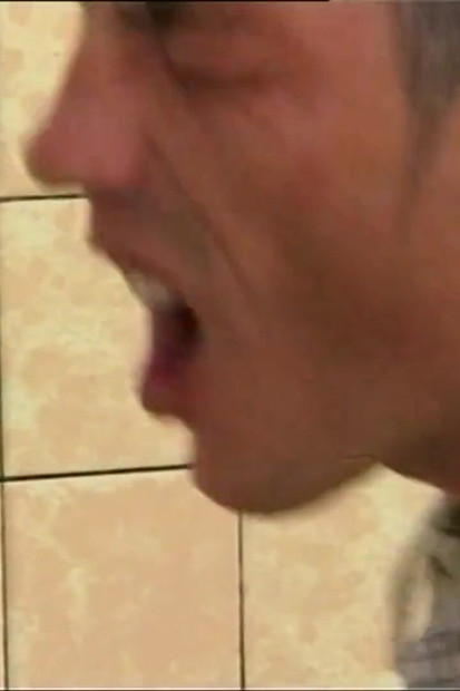 Busty MILF Pisses on a Pig's Face and Then Gets Ass Fucked and Creampied in Her Mouth