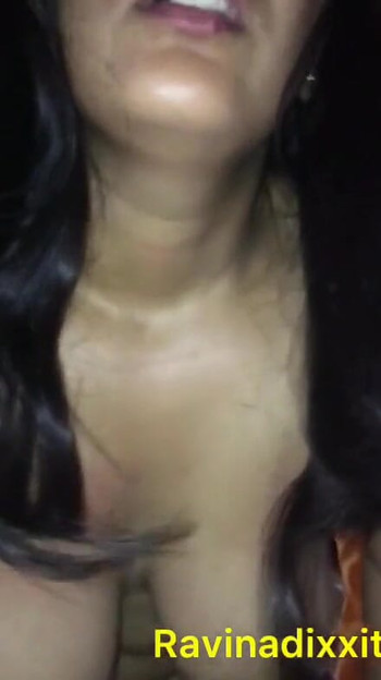 Thrilling moment from "Horny high profile Delhi gf Hindi gali part 1"
