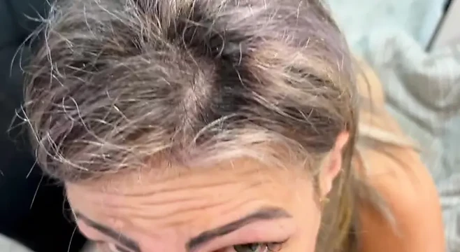 The naughty blonde sucked my dick really well and asked me to fuck her pussy.