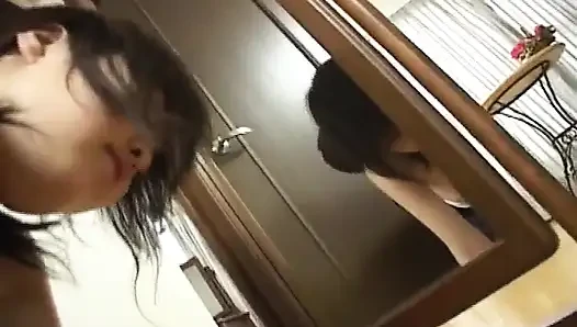 Brunette Teen Enjoys Toy and Hard Cock