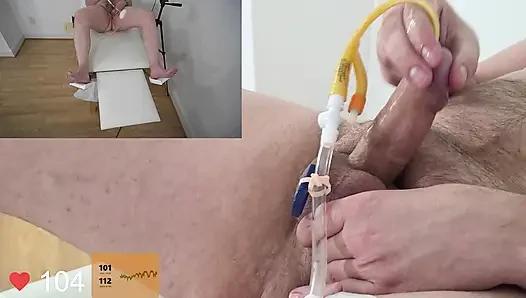 Foley kateterle mastürbasyon her zaman daha iyi hissettiriyor