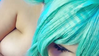 Anime dziewczyna Hatsune Miku zostaje zerżnięta