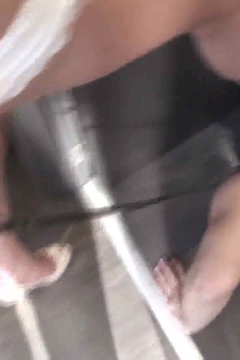 Lick bathroom floor to shine