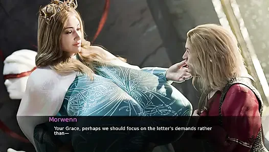 Sexy Blonde Queen with Giant Boobs Titty Fucked by a Messenger Boy and Facialized