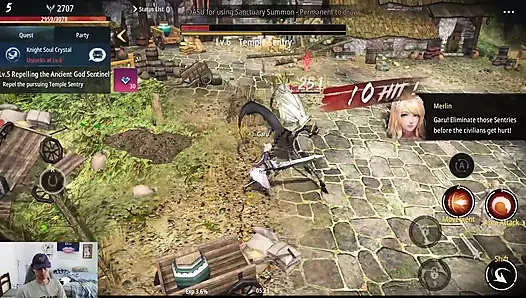 Throne of desire MMORP-gameplay teil 1