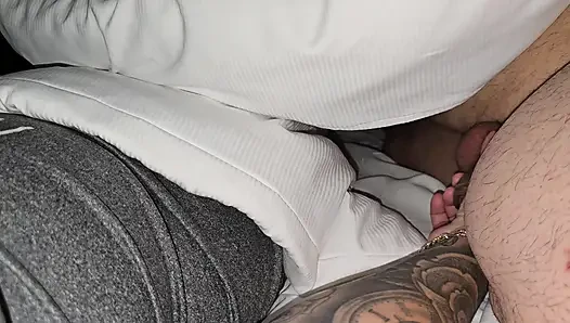 Step mom handjob injured step son dick after surgery