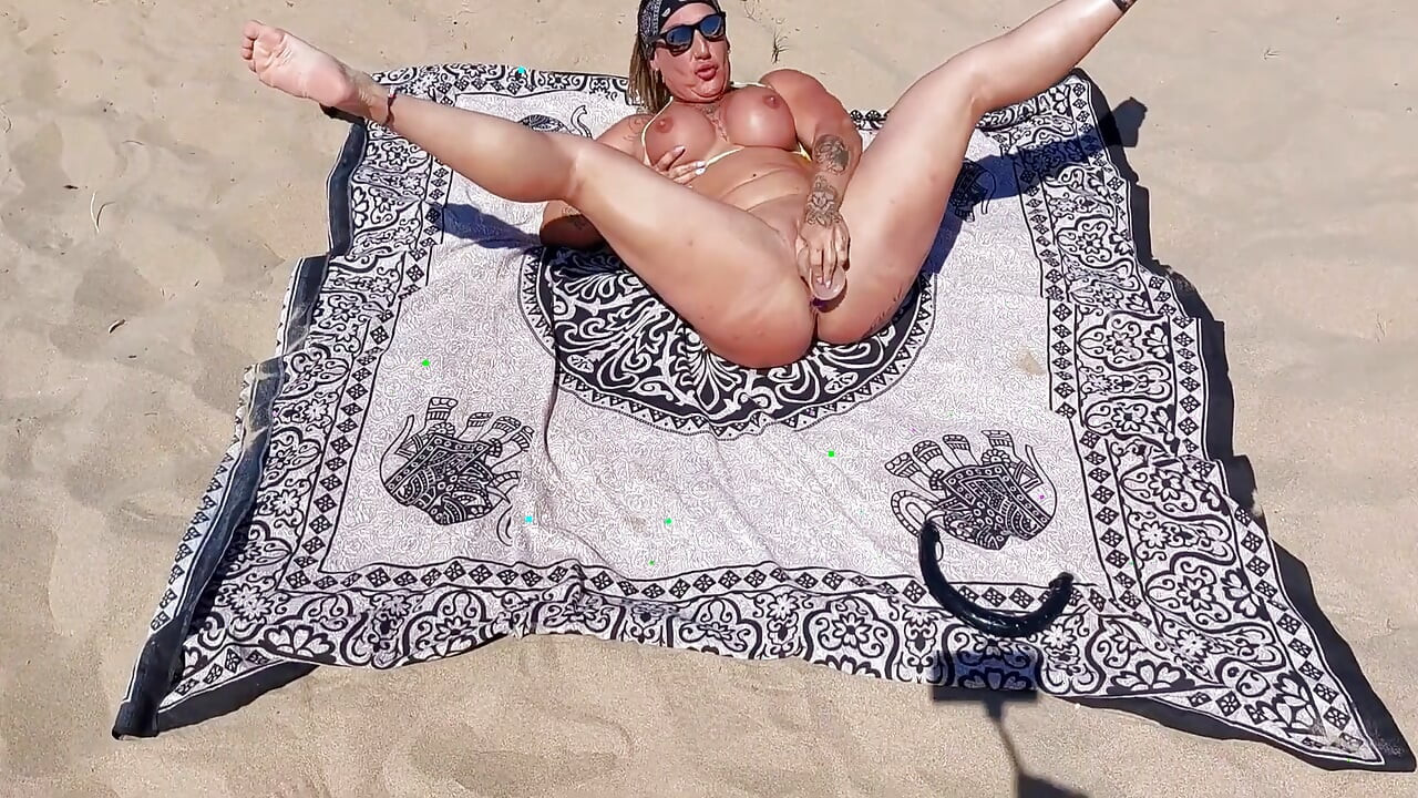 A Good Bitch Fucked on the Beach