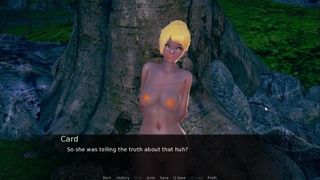Academia Wartribe - chica desnuda en el bosque (22)