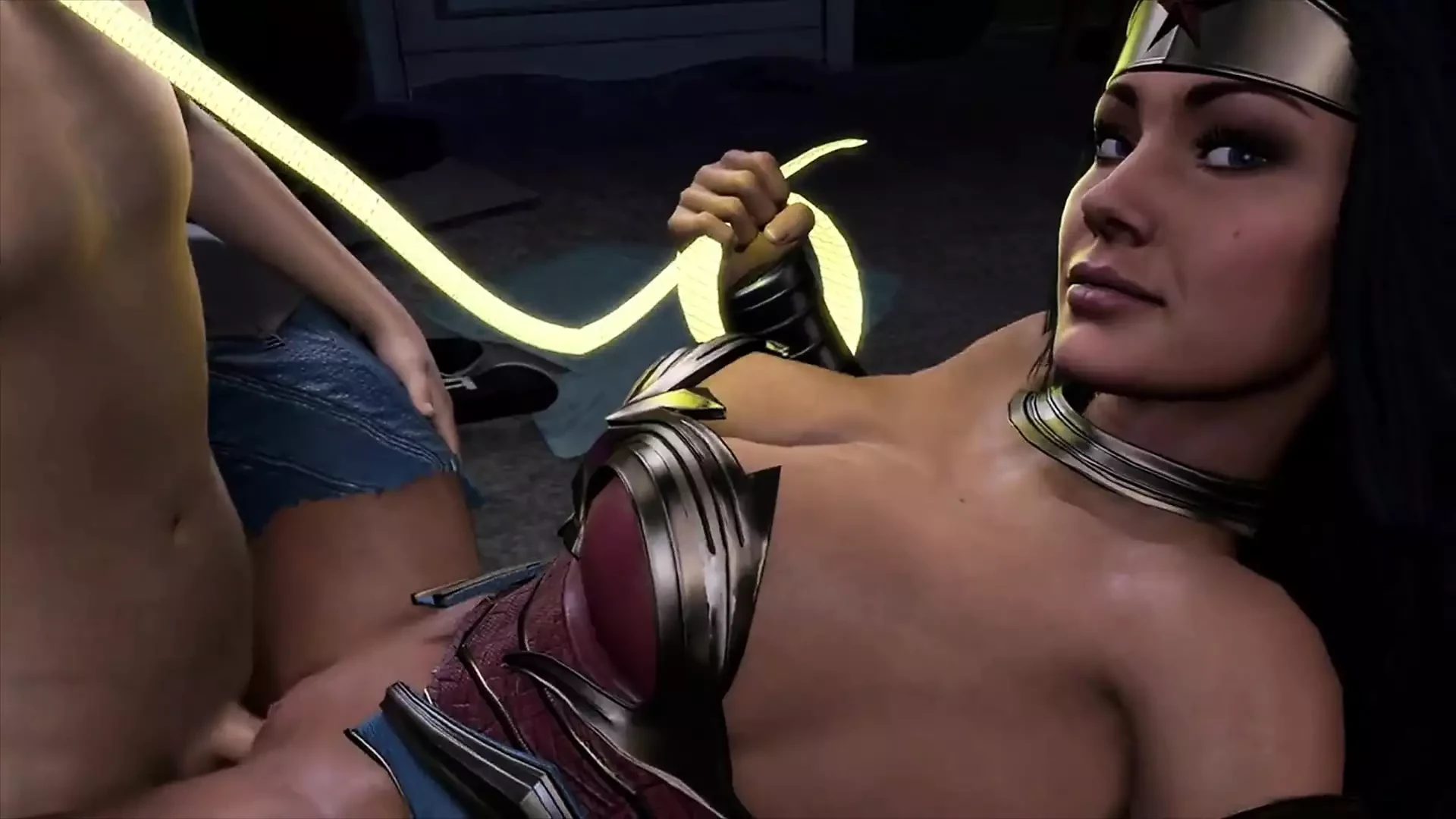 Pumping Wonder Woman Full Of Hot Cum
